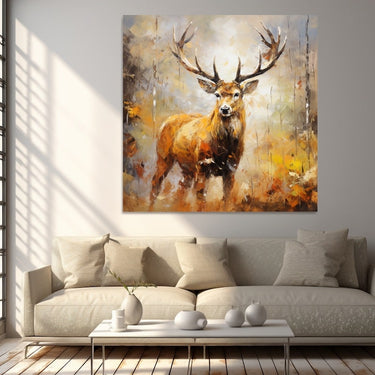Acrylic Abstract Animal Painting